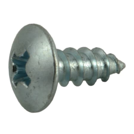 Midwest Fastener Sheet Metal Screw, #6 x 3/8 in, Zinc Plated Steel Truss Head Phillips Drive, 45 PK 36941